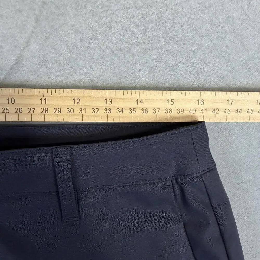 BYLT Executive Pants Mens 33 Navy Tapered Performance Stretch Anti Wrinkle